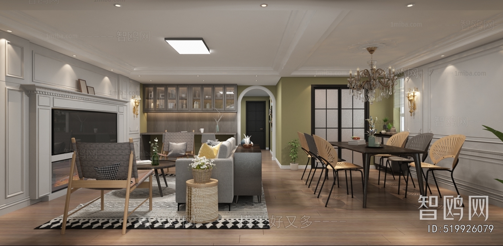 French Style A Living Room