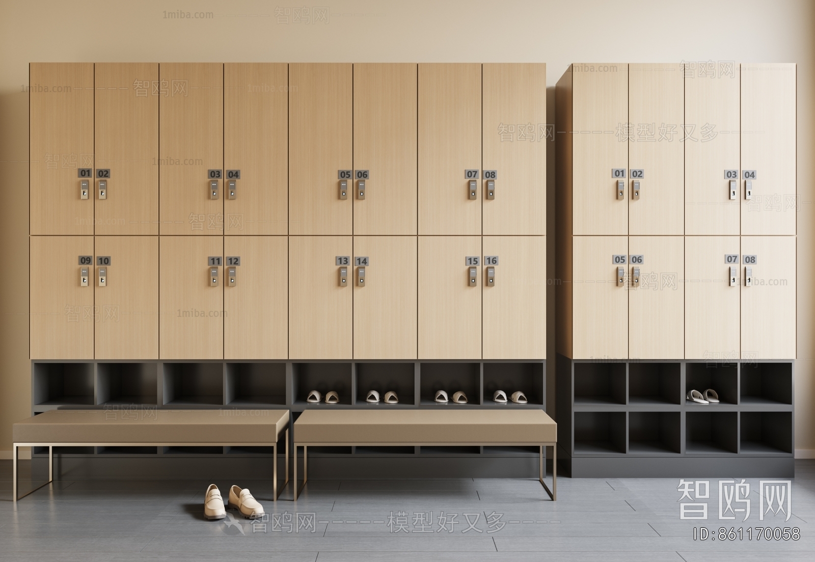 Modern Public Cabinet/lock Cabinet