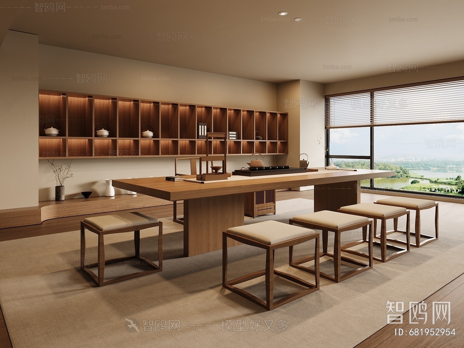 New Chinese Style Tea House