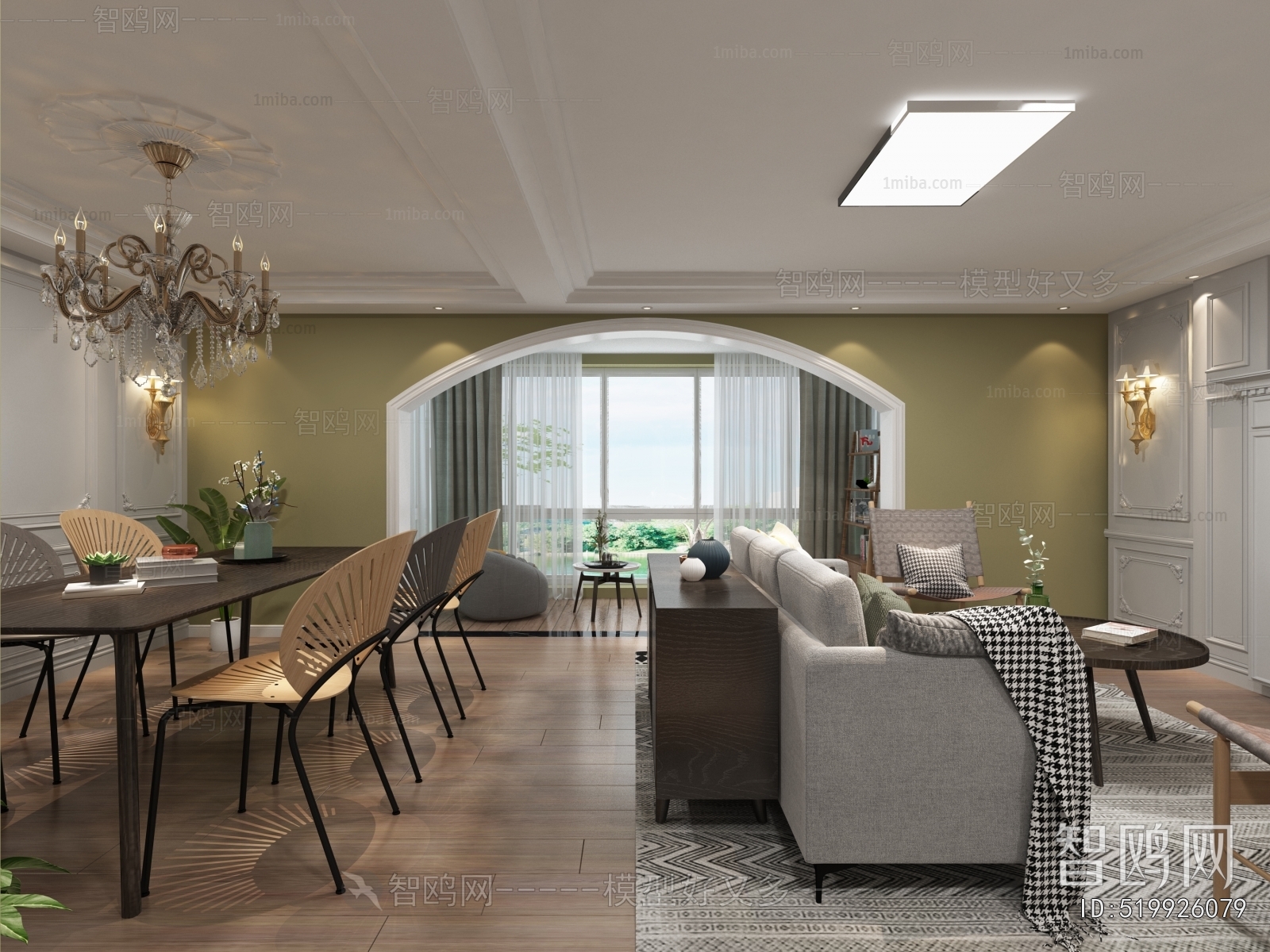 French Style A Living Room