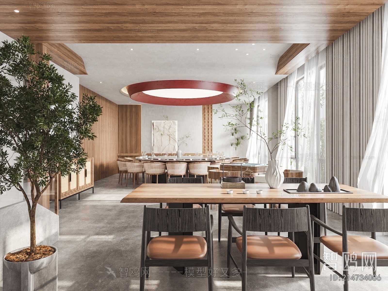 Wabi-sabi Style Restaurant Box