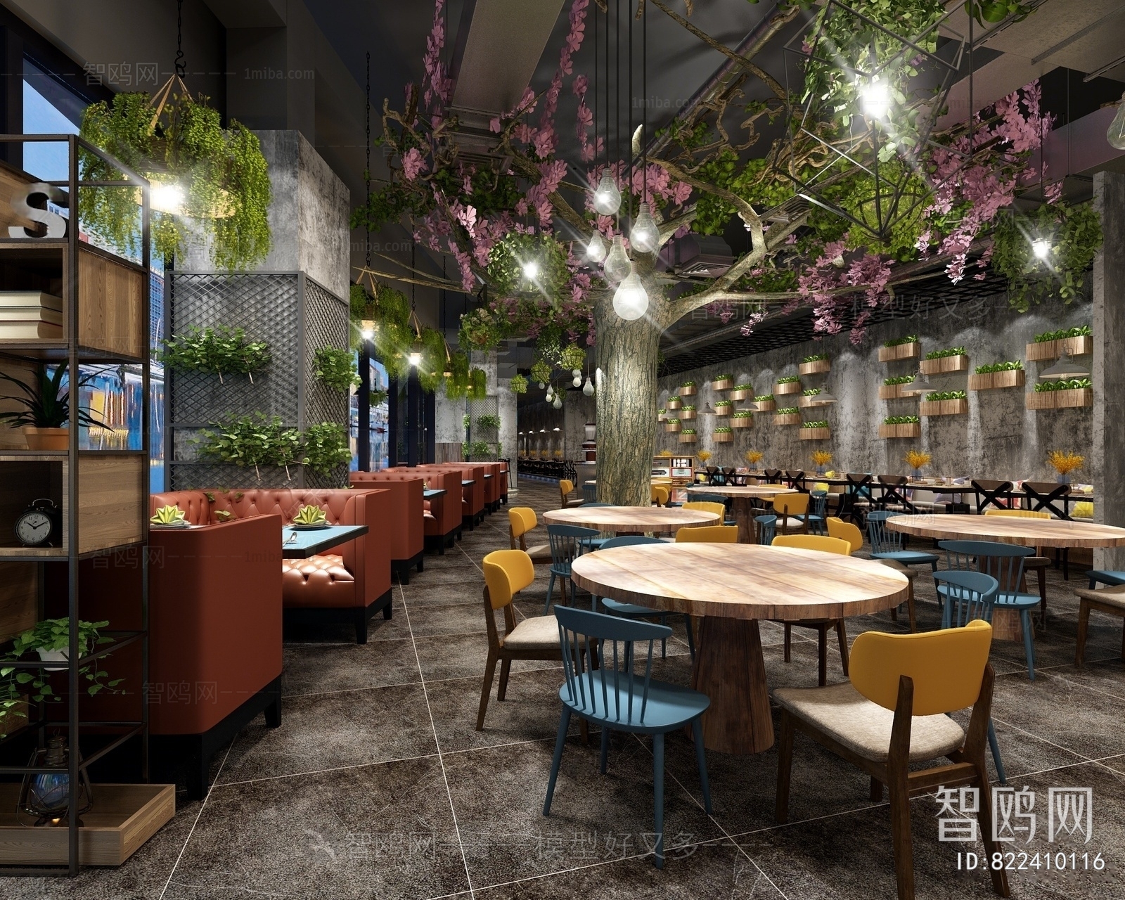 Industrial Style Music Restaurant