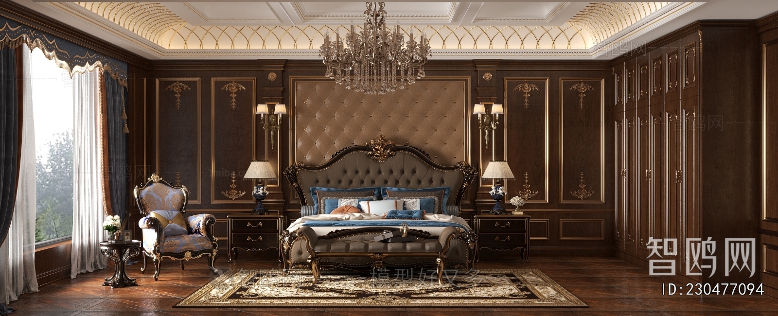 European Style Bedroom