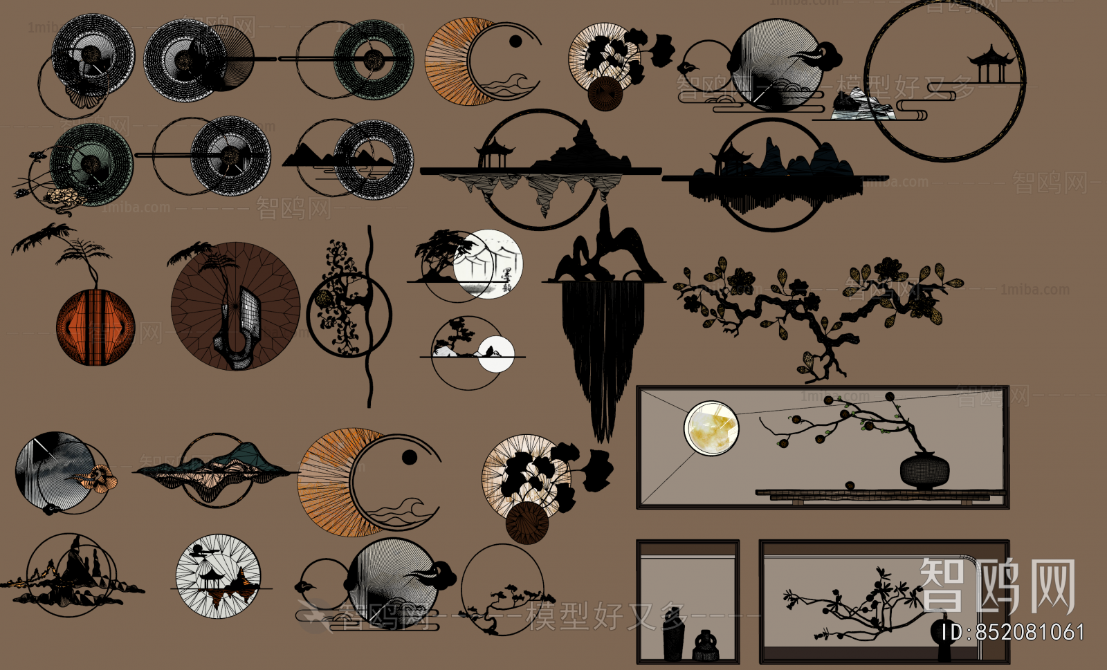 New Chinese Style Wall Decoration