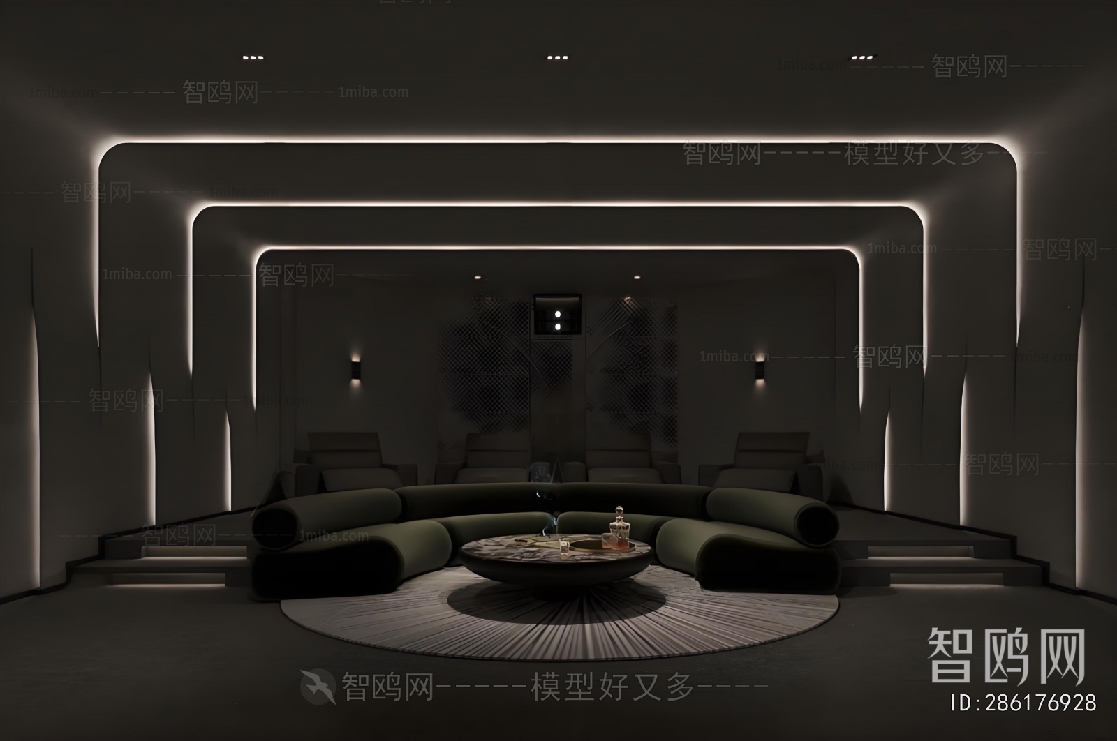 Modern Audiovisual Room