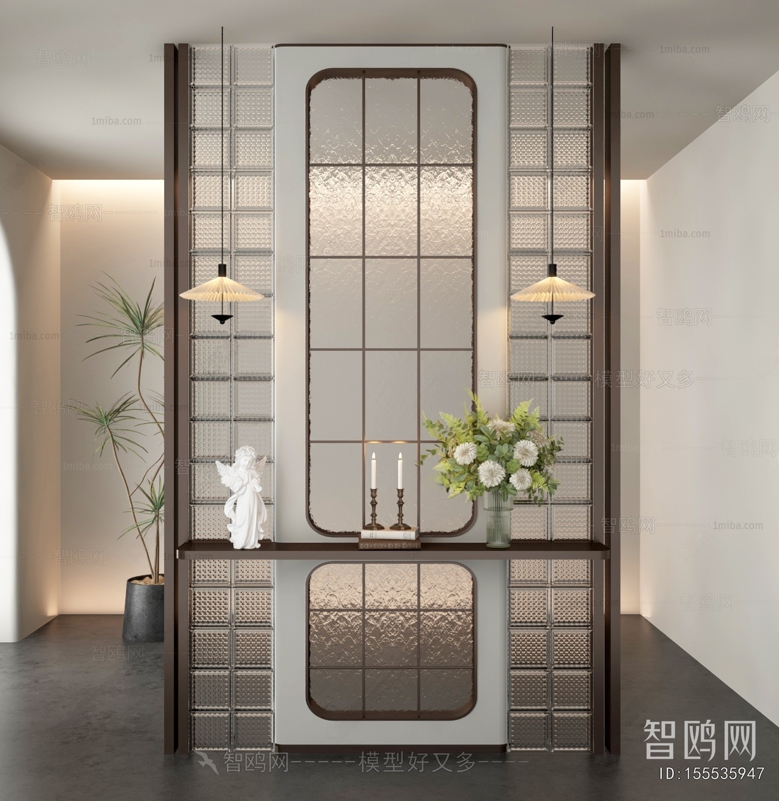 French Style Hallway