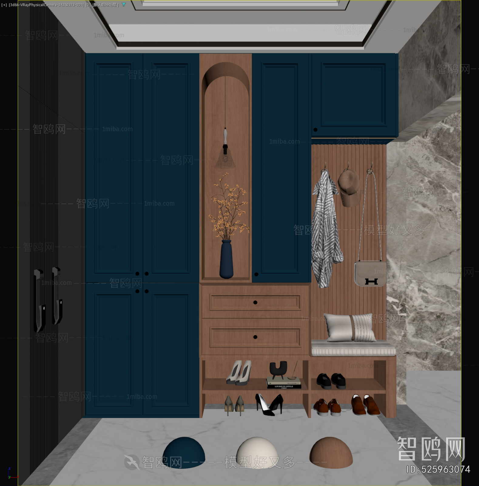 French Style Shoe Cabinet