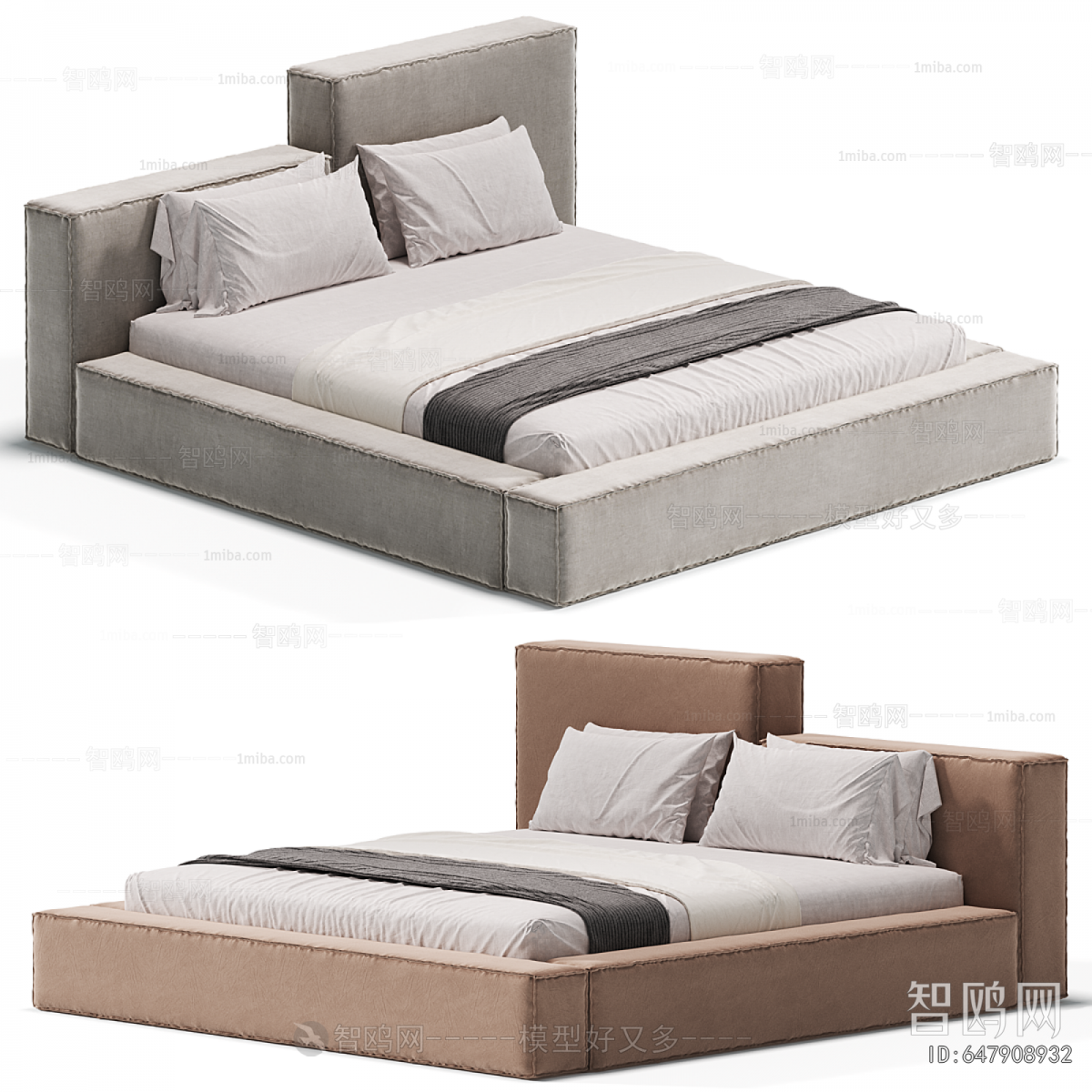 Modern Double Bed