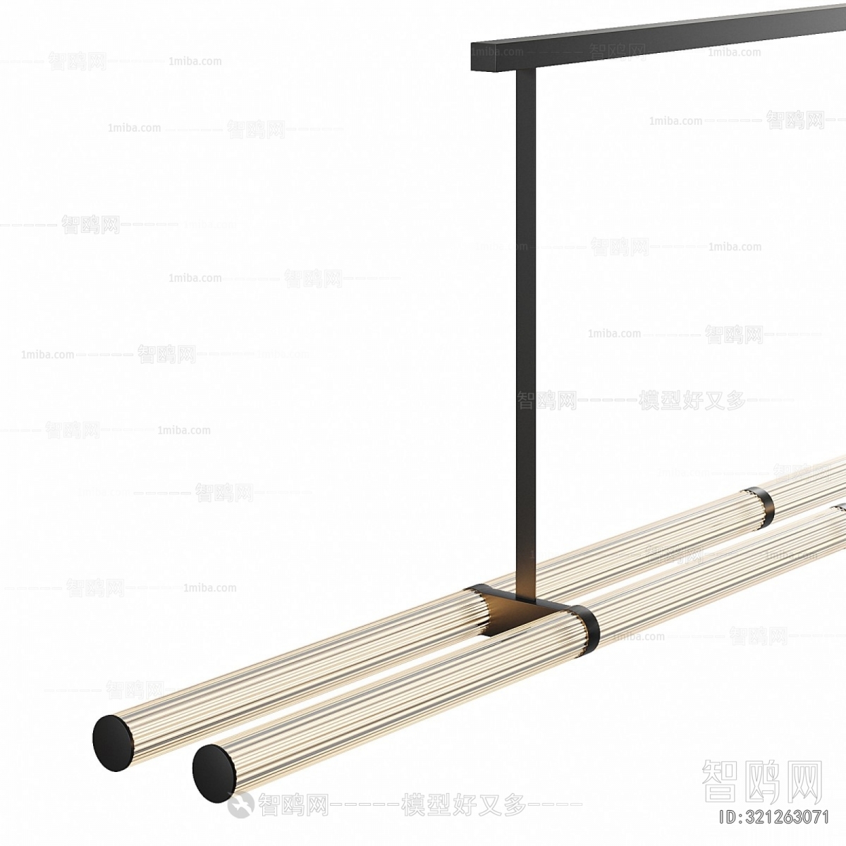 Modern Long Chandelier