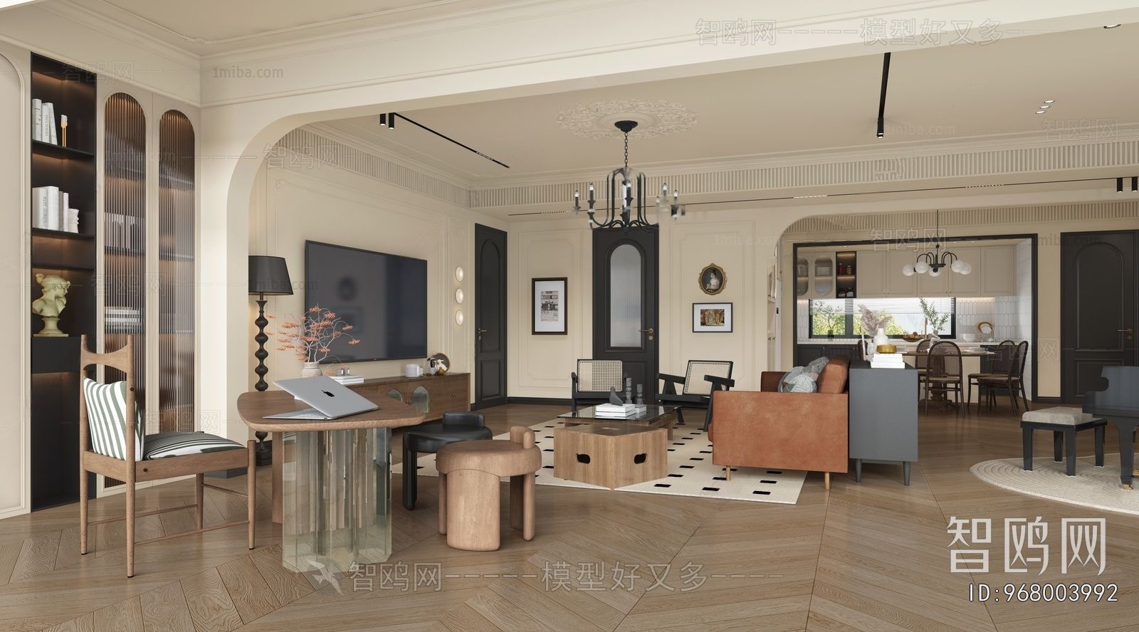 French Style A Living Room