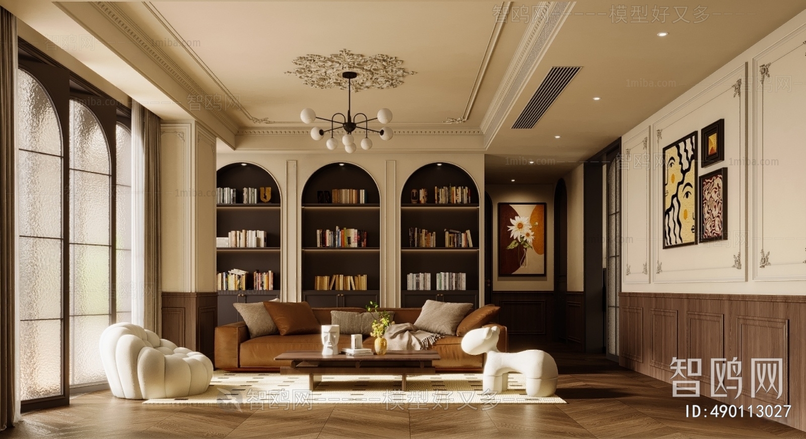 French Style A Living Room