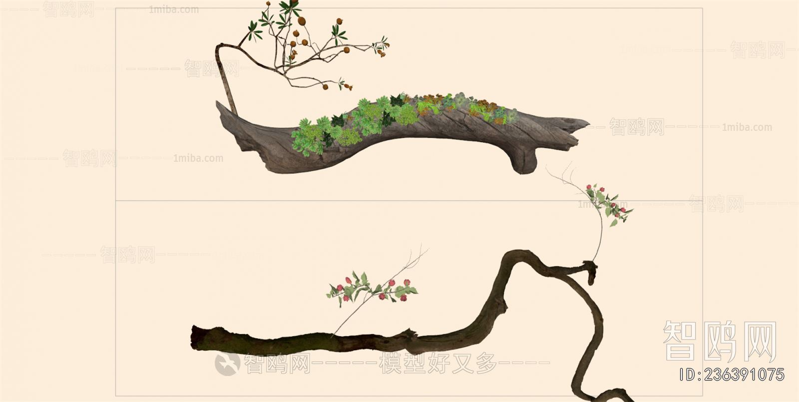 Wabi-sabi Style Wall Decoration