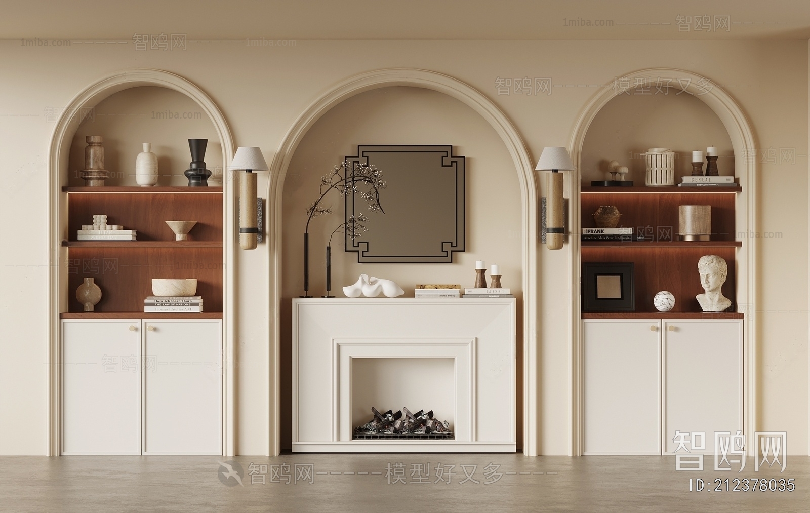 French Style Fireplace