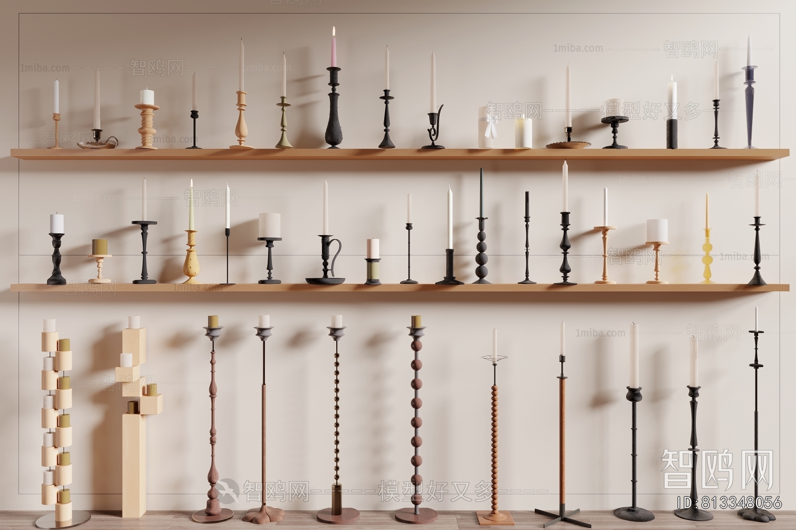 French Style Candlestick