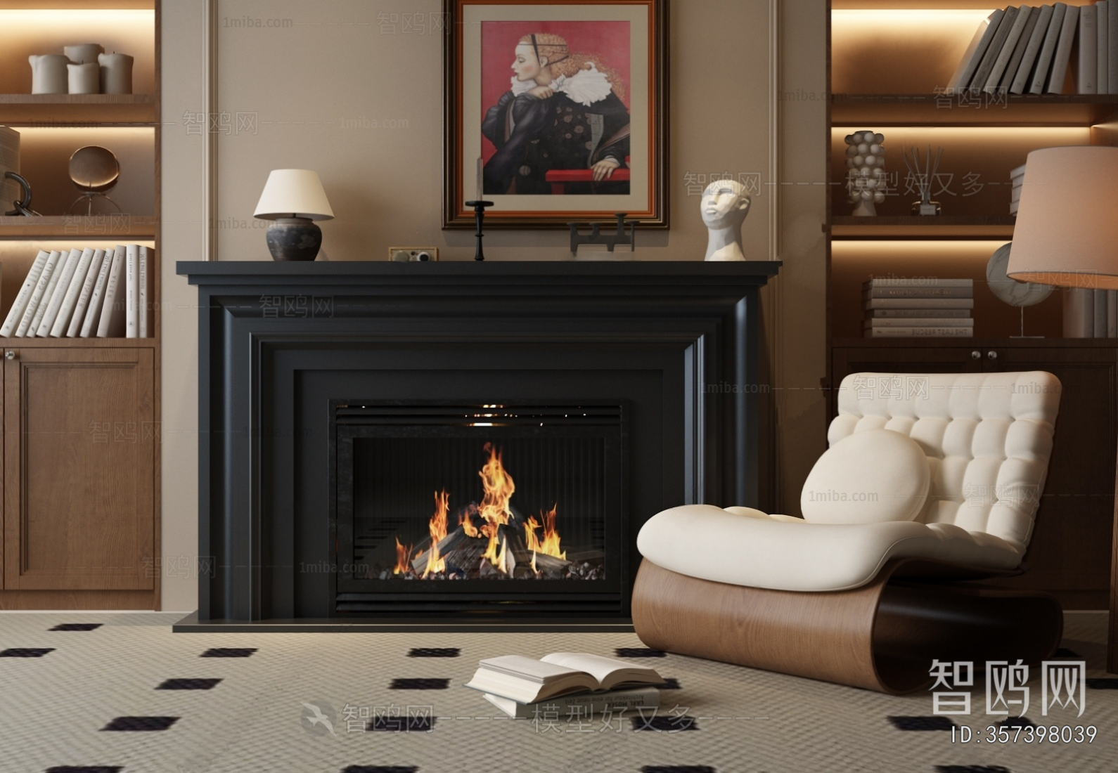 French Style Lounge Chair