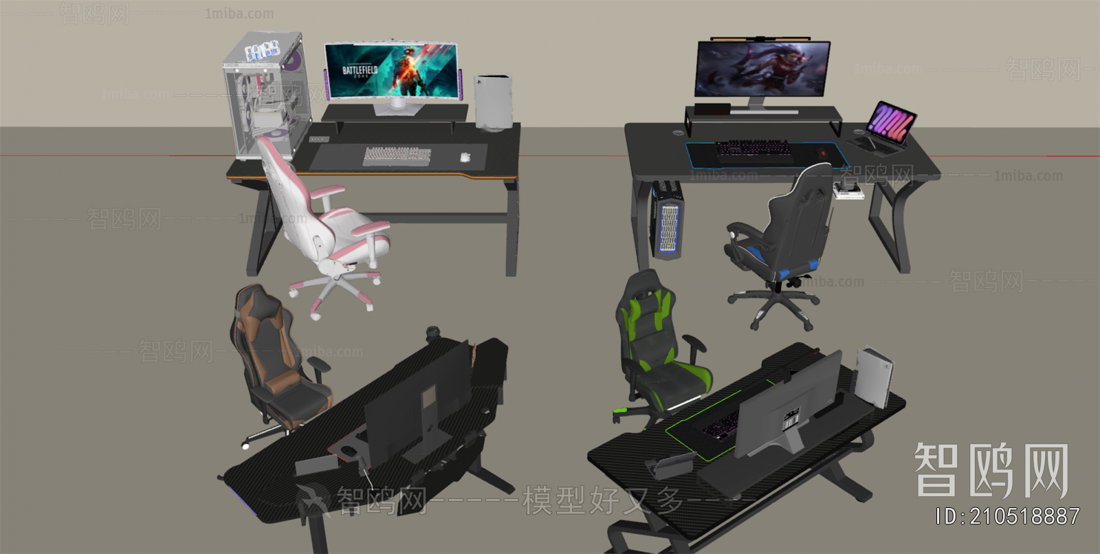Modern Esports Tables And Chairs