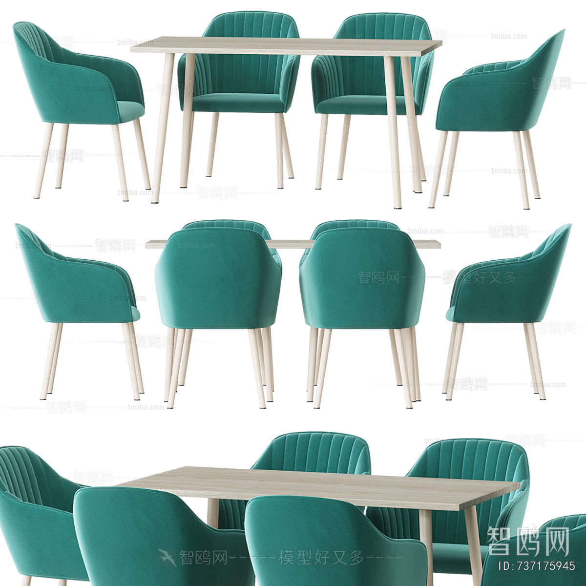 Modern Dining Table And Chairs