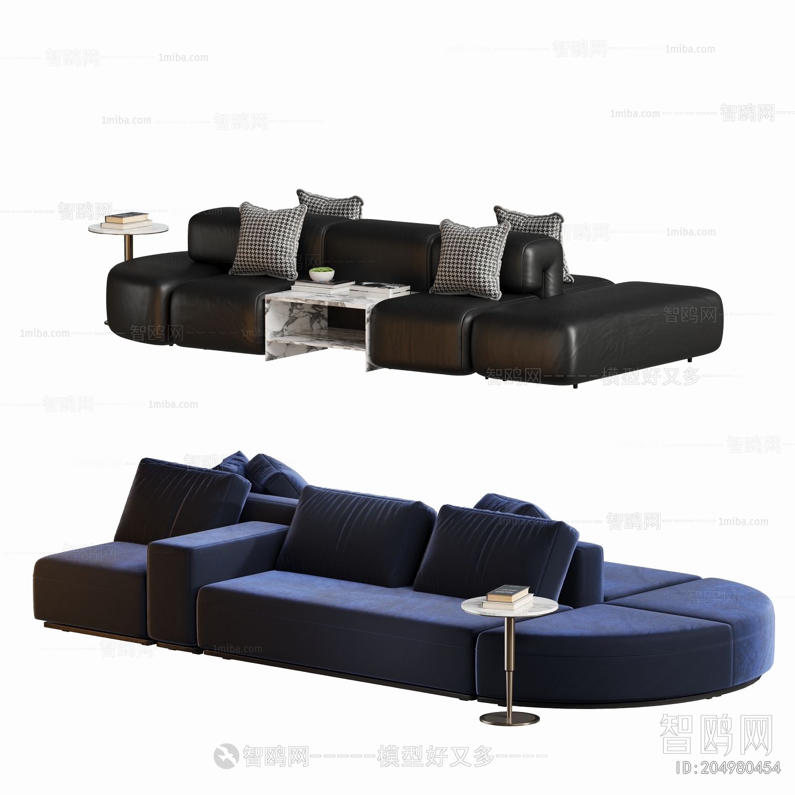 Modern Multi Person Sofa