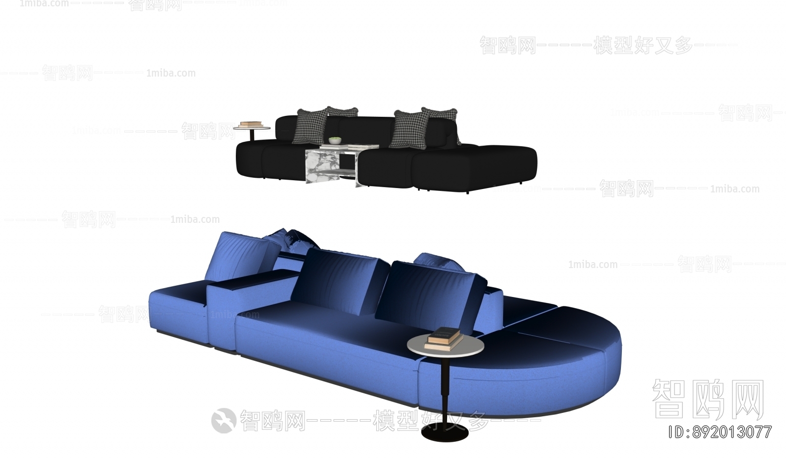 Modern Multi Person Sofa