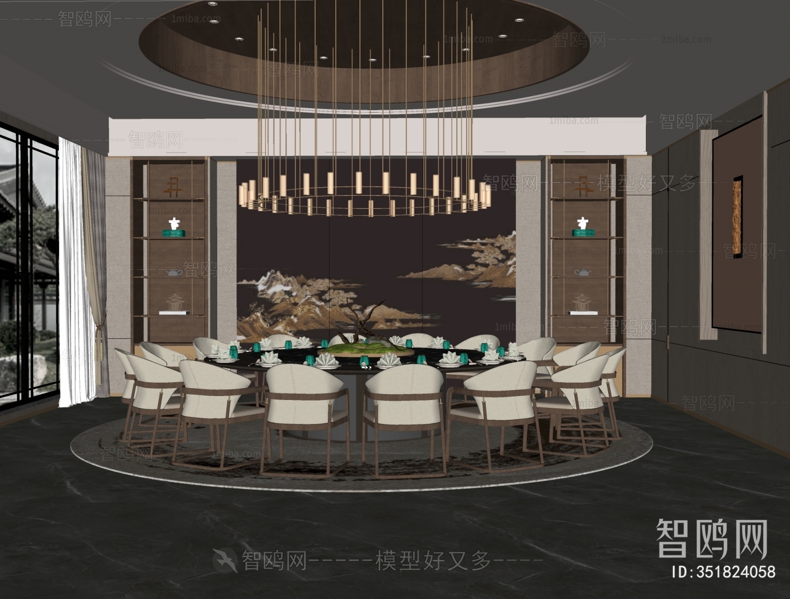 New Chinese Style Restaurant Box