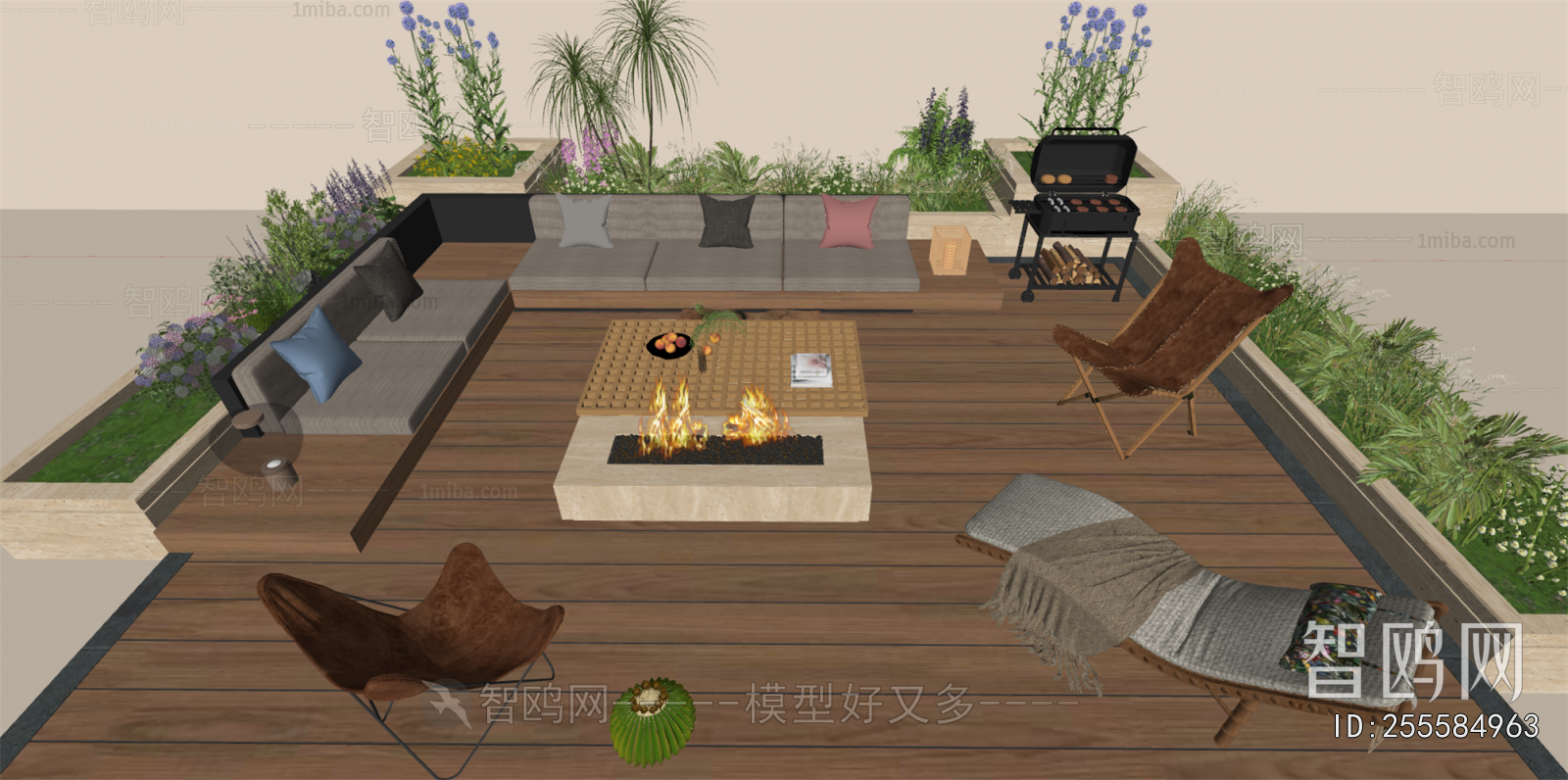 Modern Card Seat Sofa