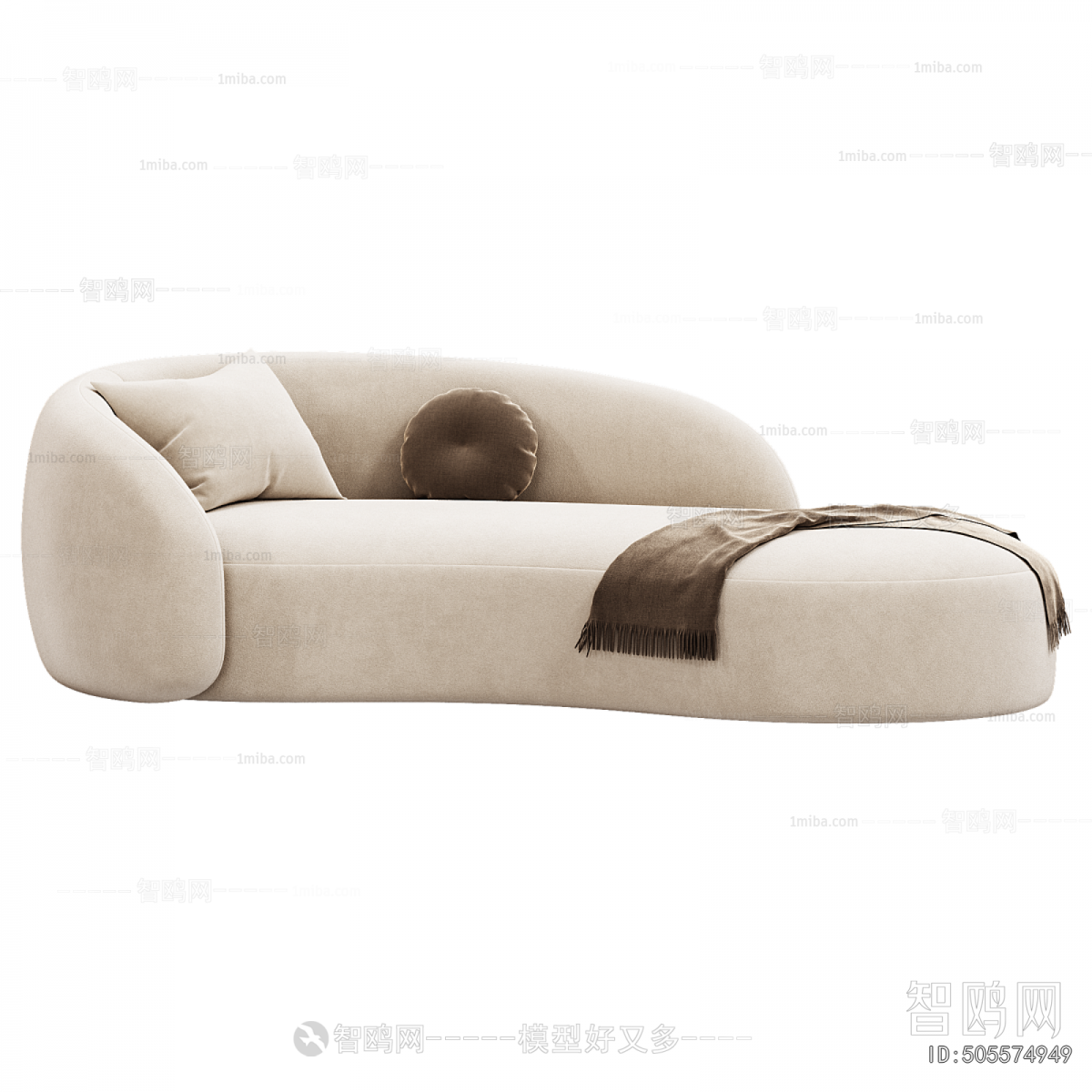 Modern Curved Sofa