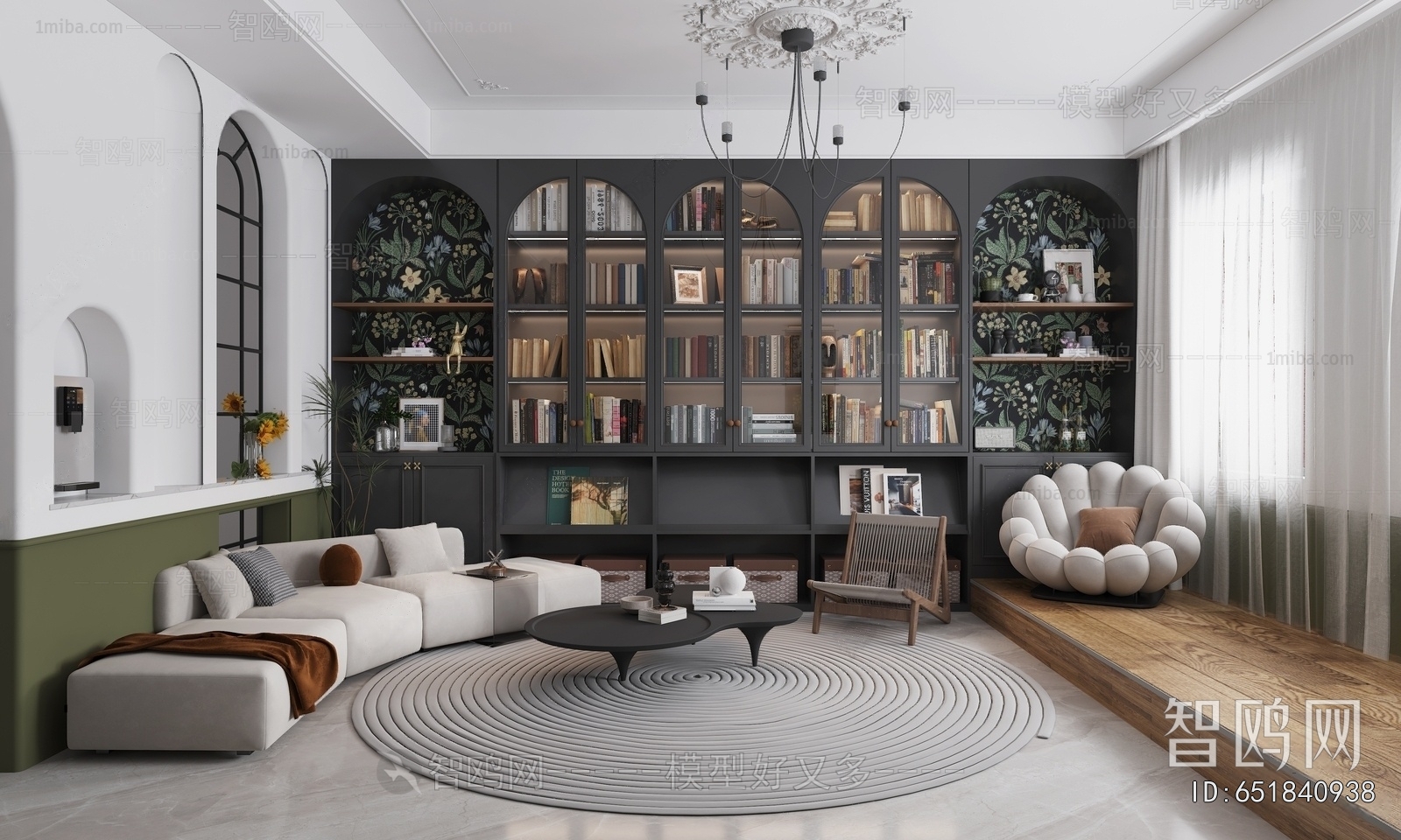 French Style A Living Room