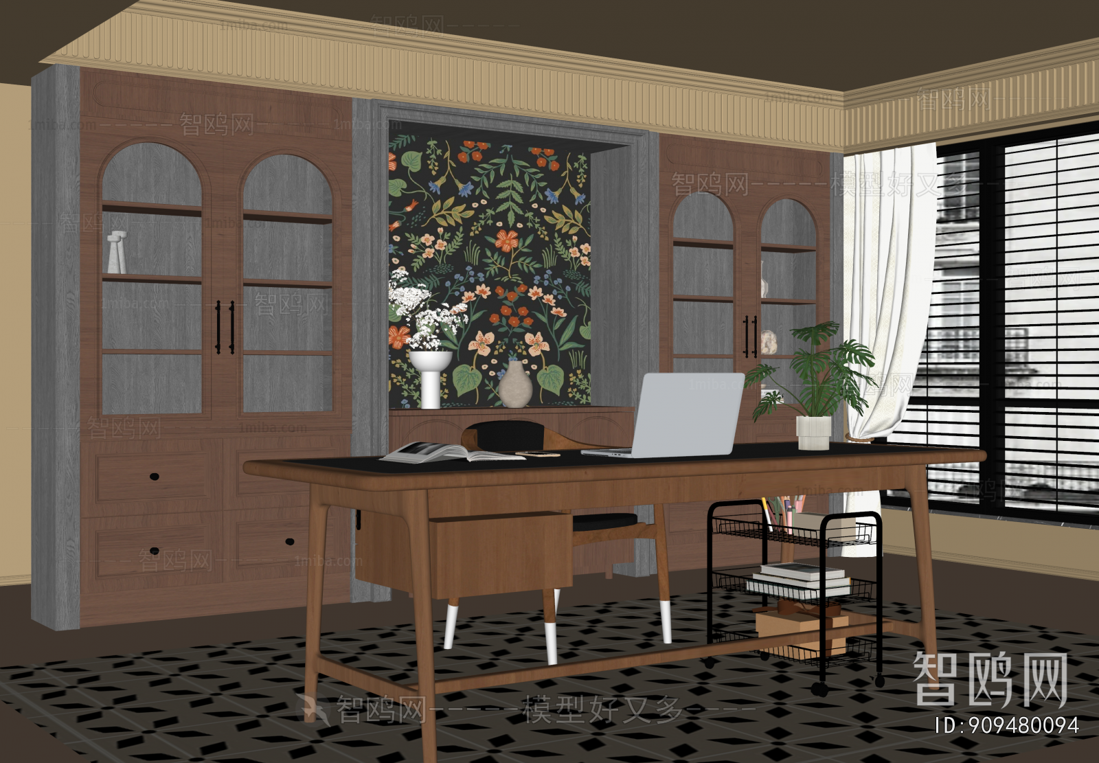 French Style Study Space