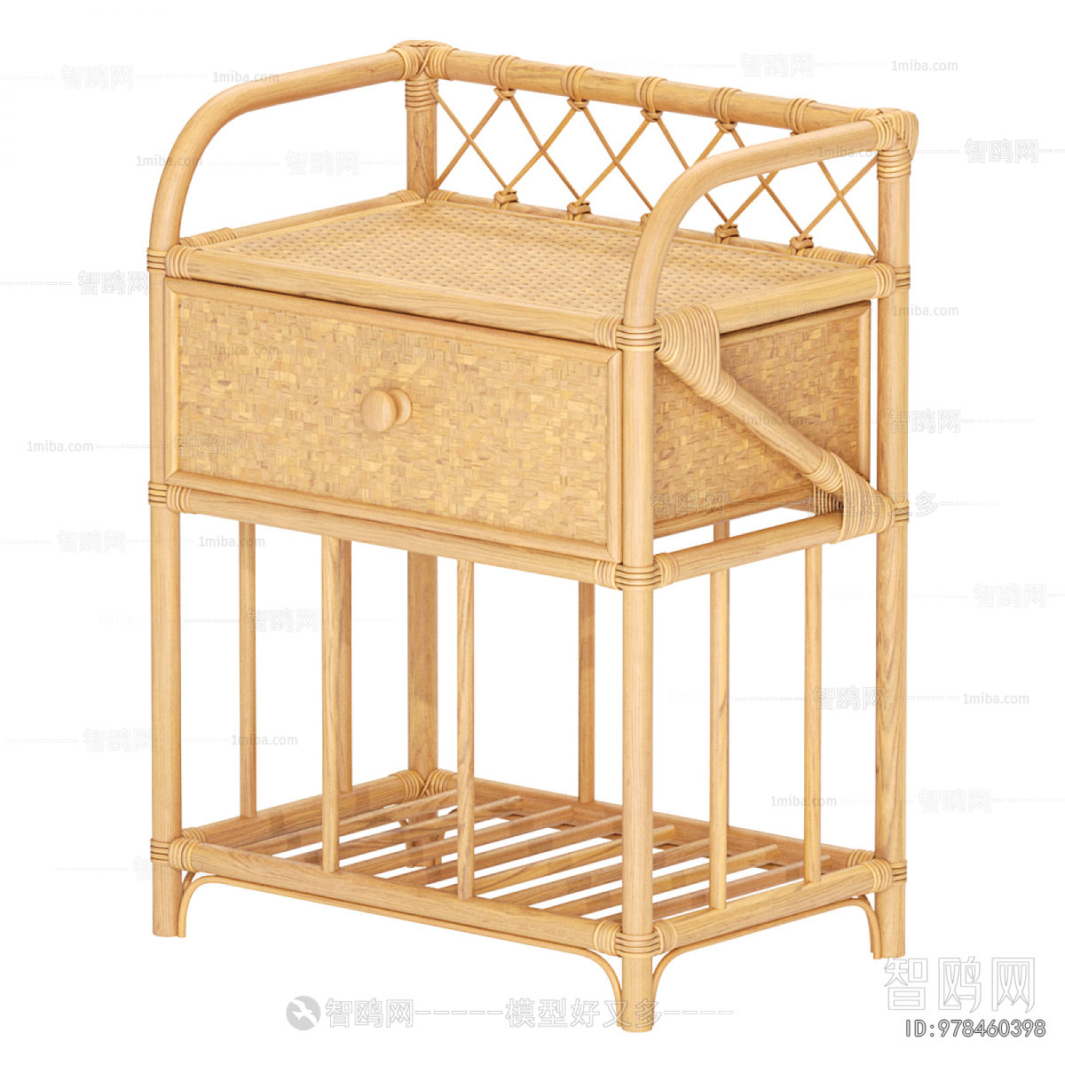 Modern Bedside Cupboard