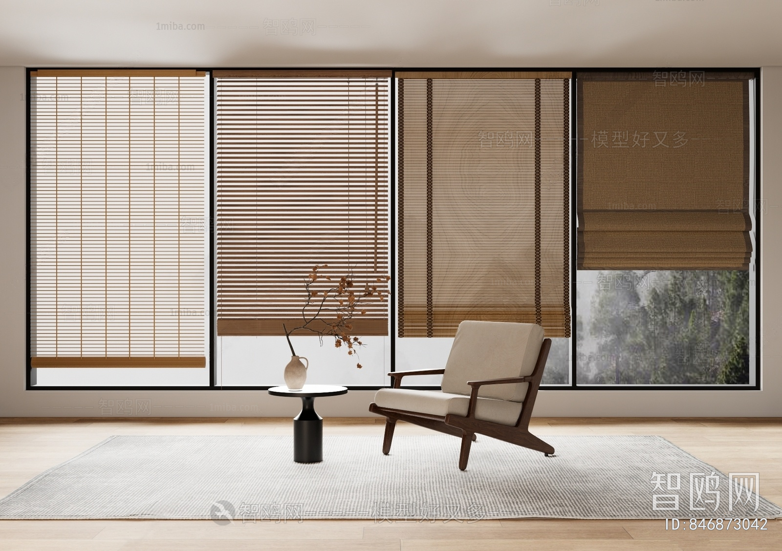 New Chinese Style The Curtain