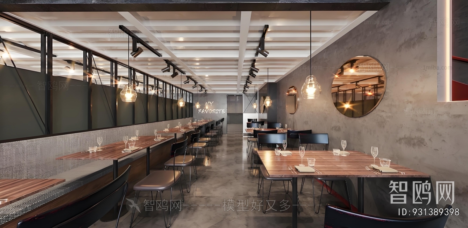 Industrial Style Restaurant