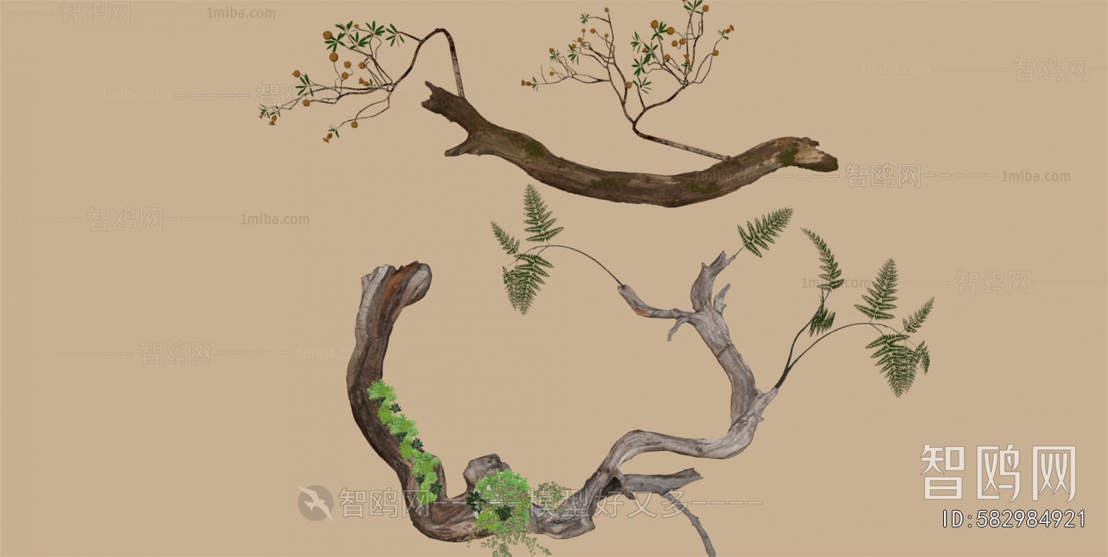 Wabi-sabi Style Wall Decoration