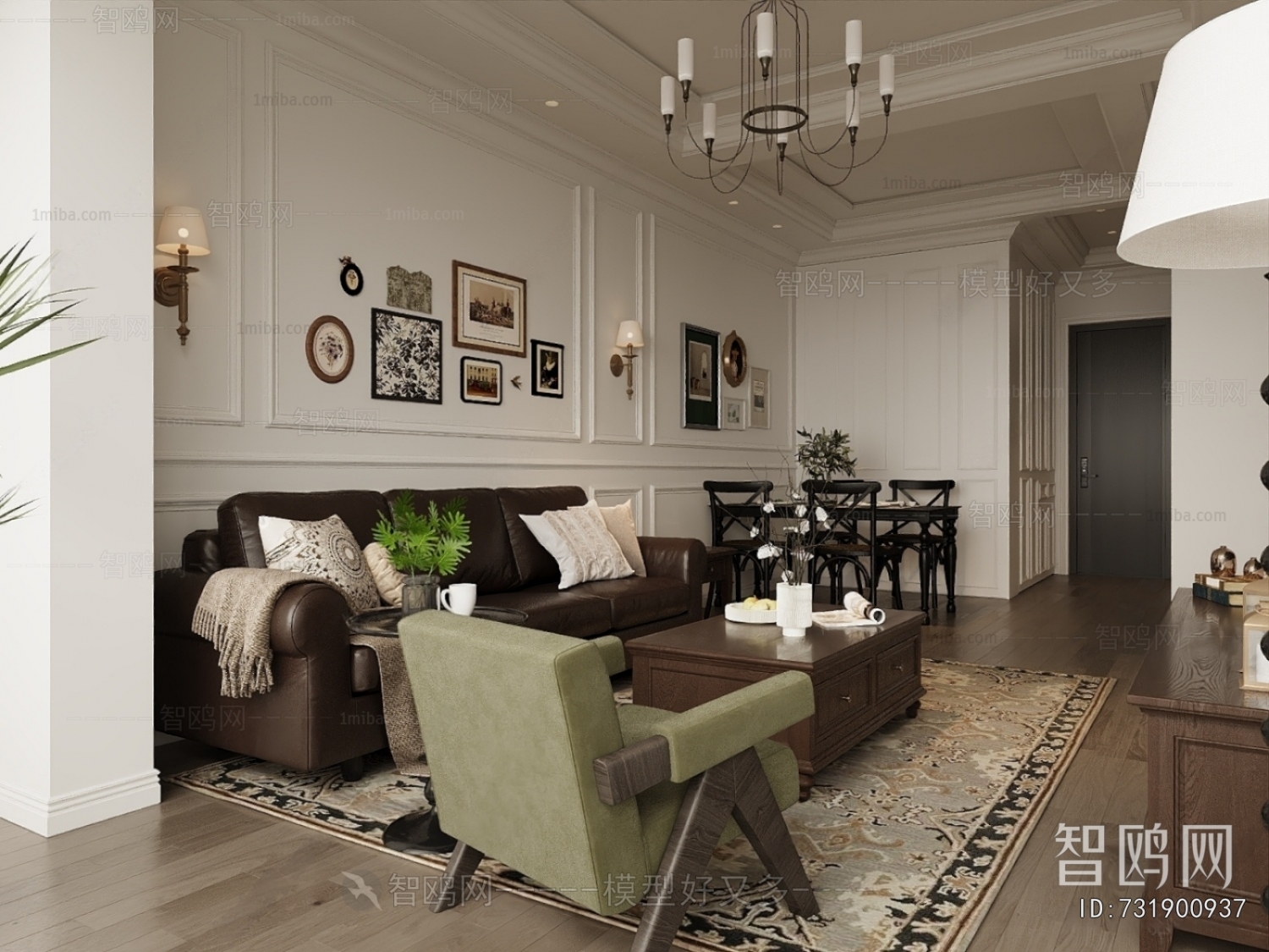 French Style A Living Room