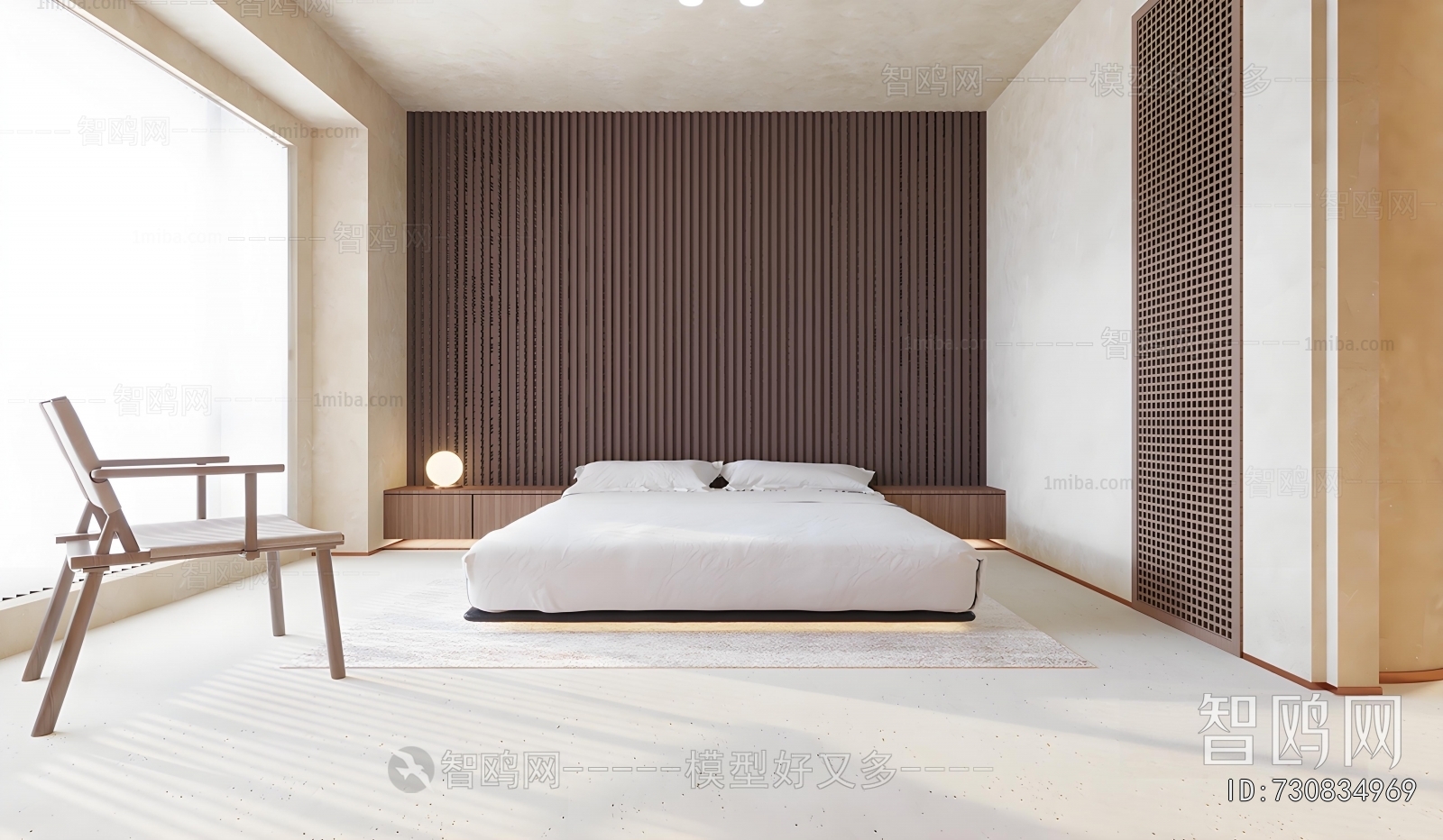 Wabi-sabi Style A Living Room