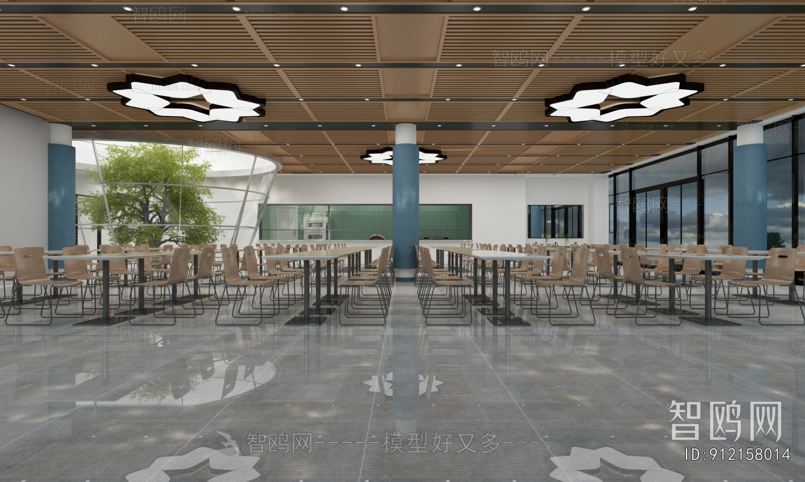 Modern Office Canteen