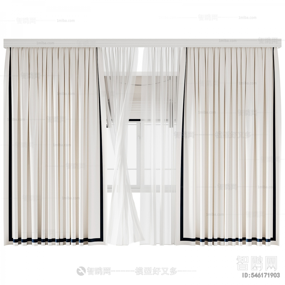 New Chinese Style The Curtain