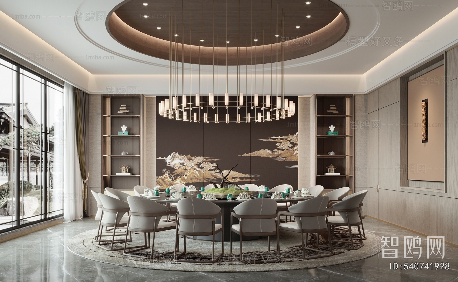 New Chinese Style Restaurant Box