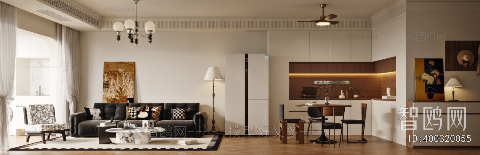 French Style A Living Room