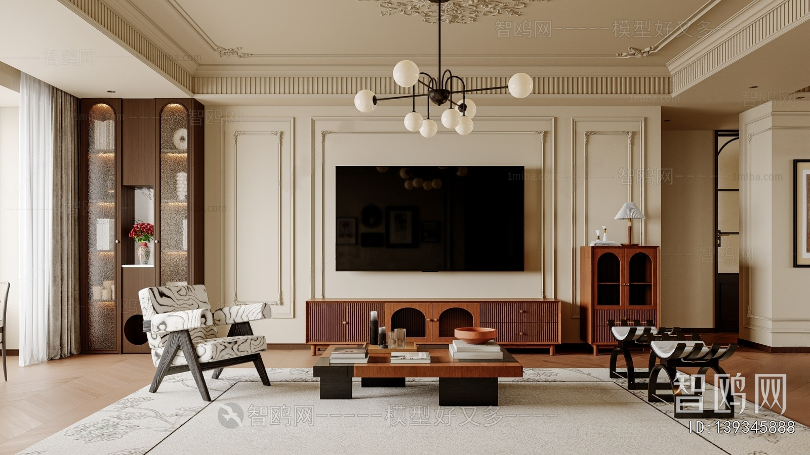 French Style A Living Room