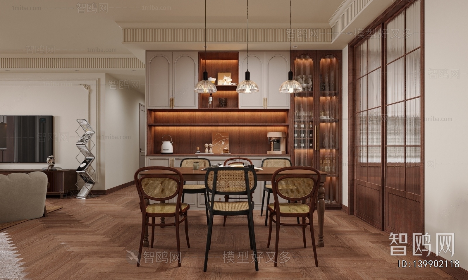 French Style Dining Room