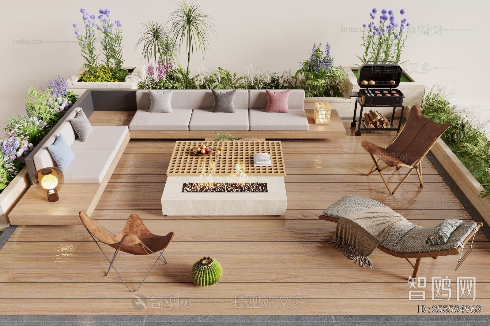 Modern Card Seat Sofa