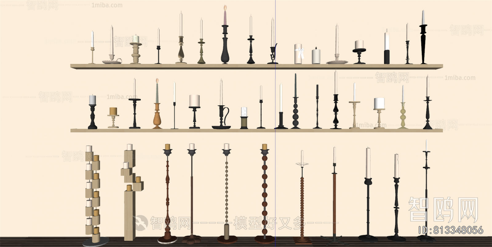 French Style Candlestick