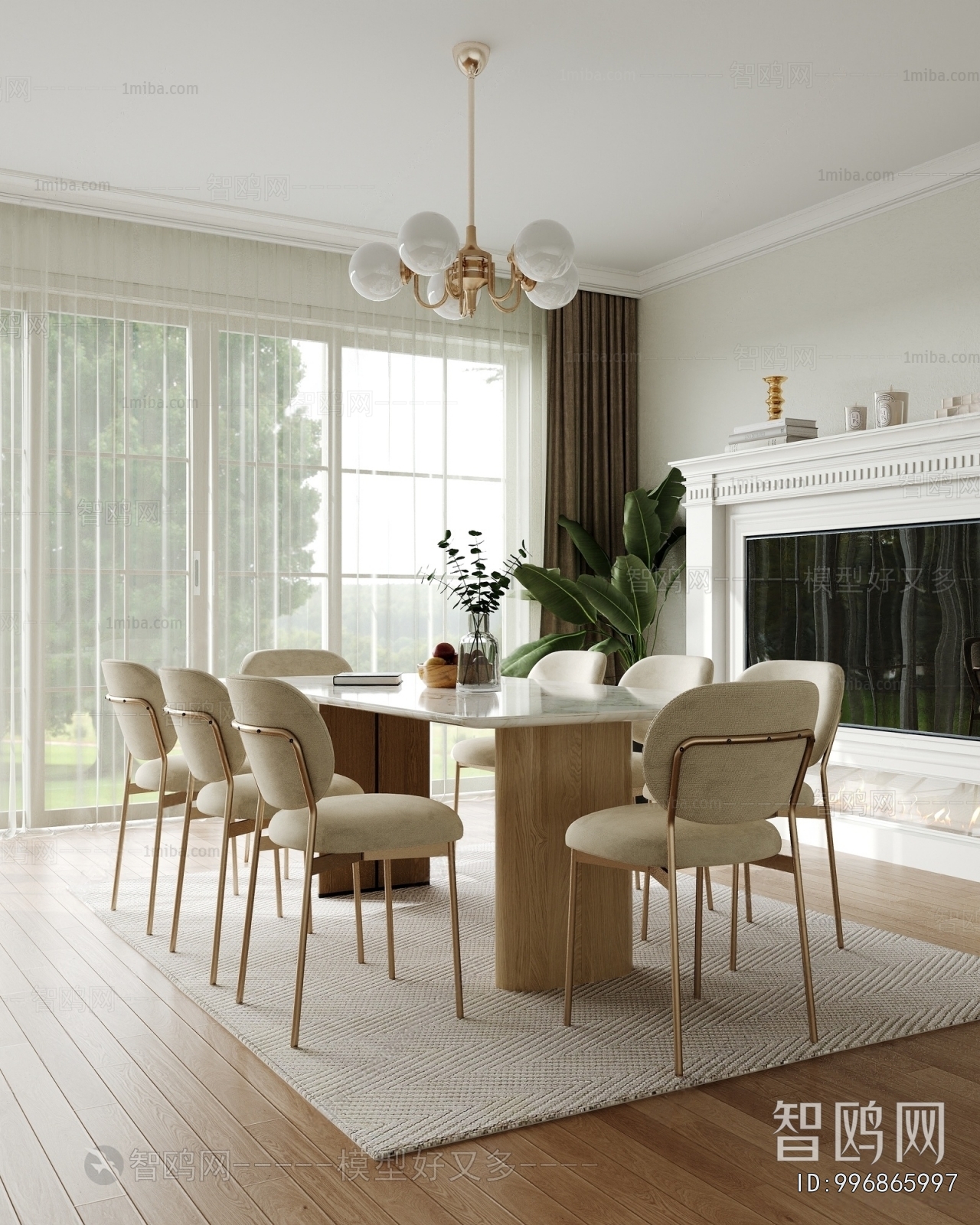 French Style Dining Room