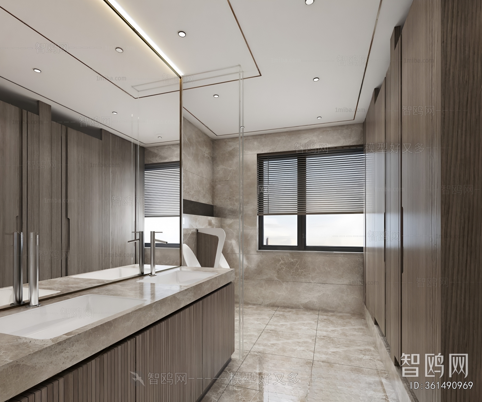 Modern Public Toilet