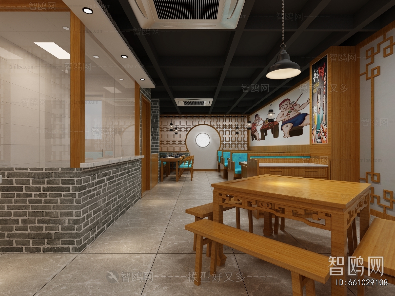 Chinese Style Barbecue Restaurant