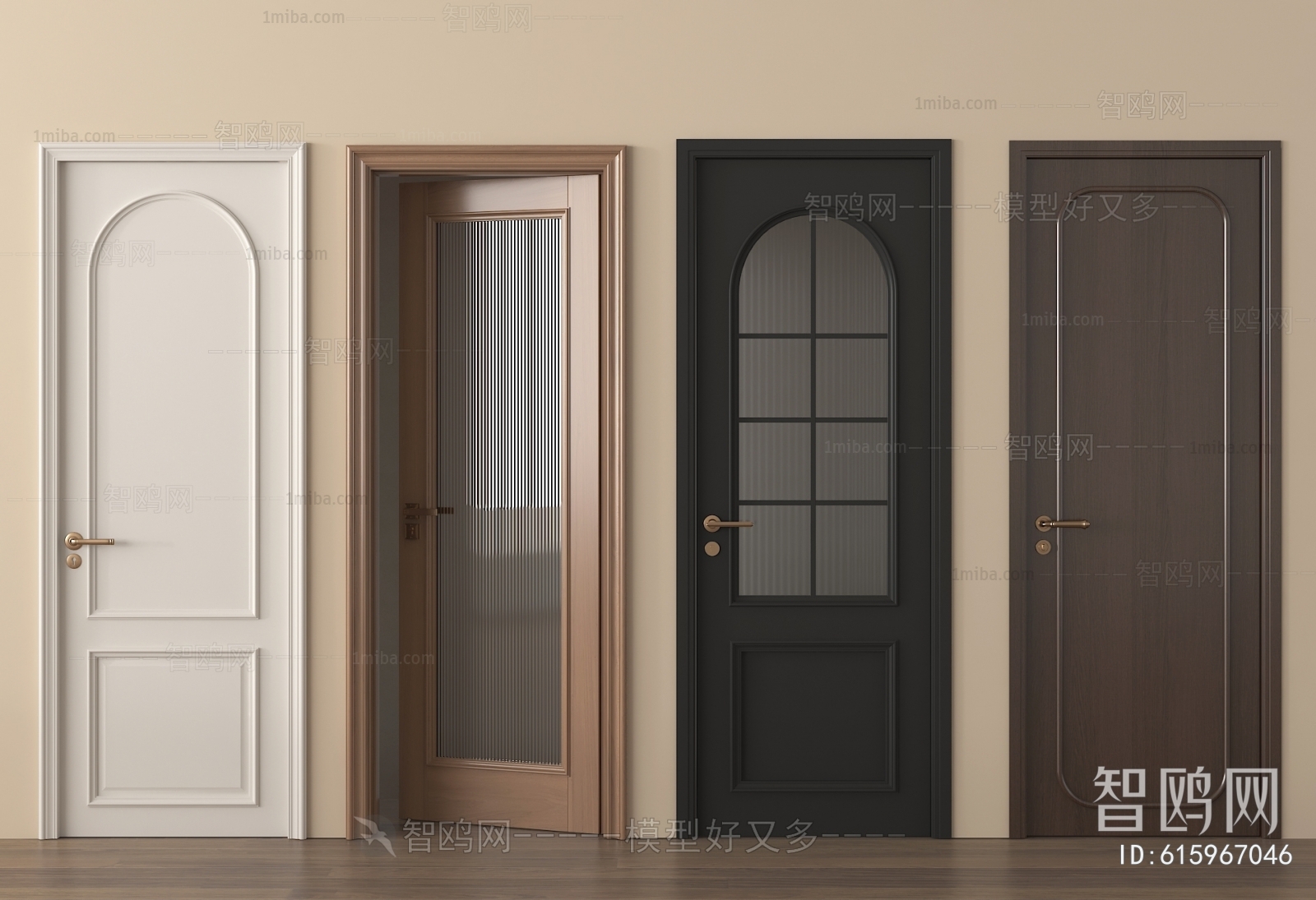 French Style Single Door