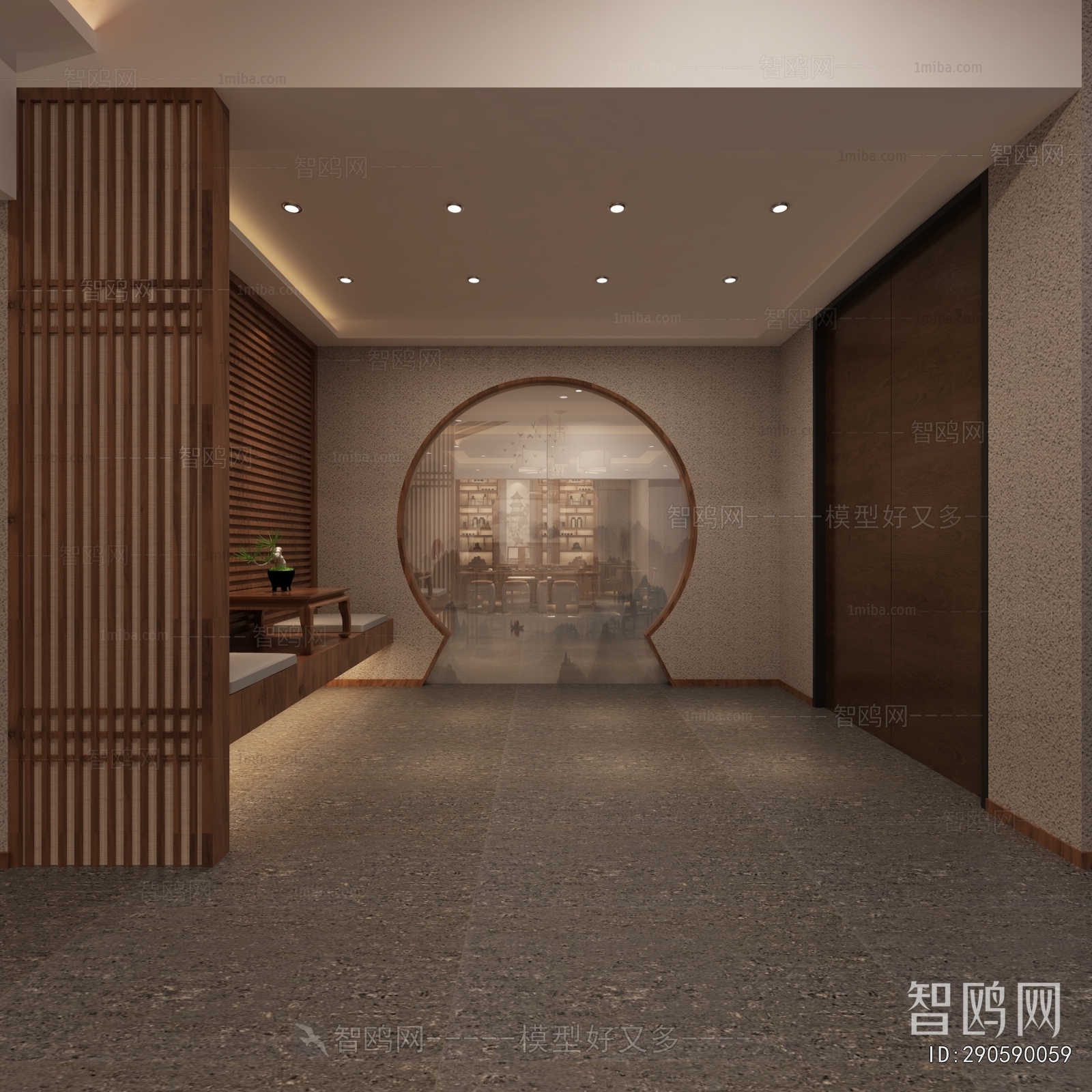 New Chinese Style Teahouse Tea House