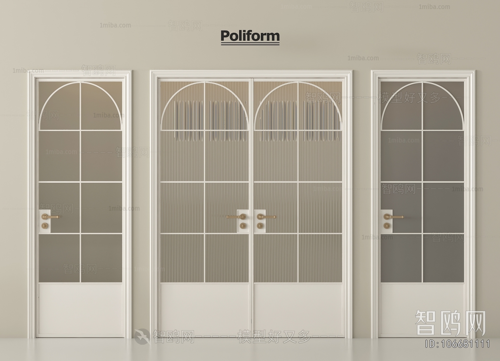 French Style Double Door