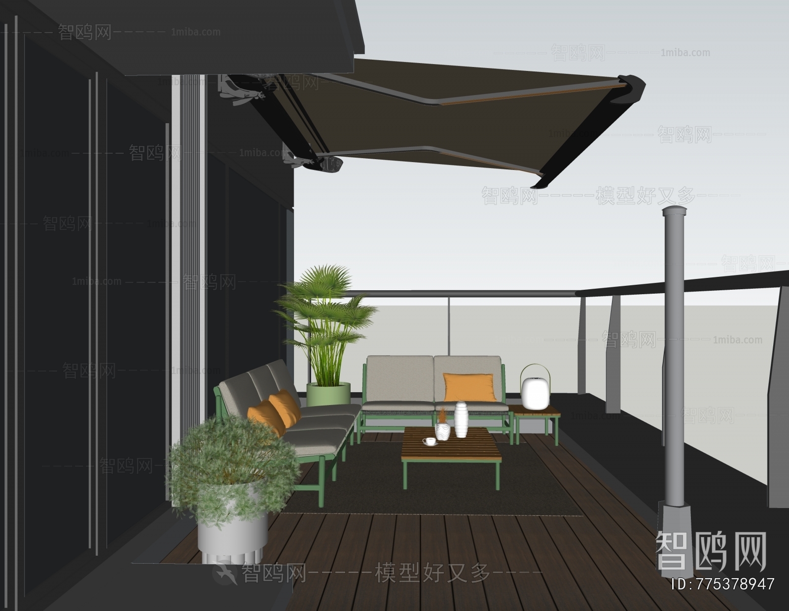 Modern Leisure Balcony
