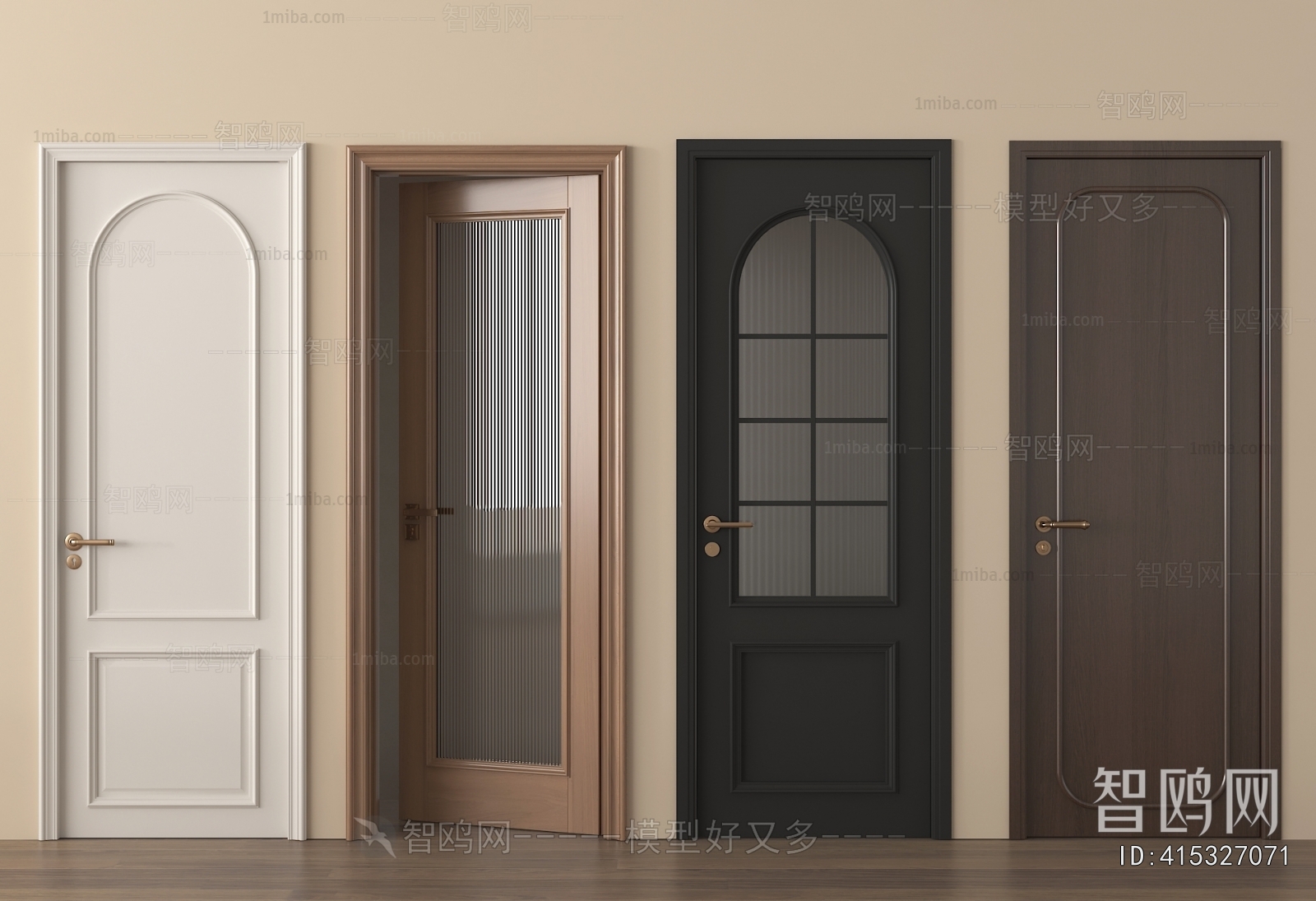 French Style Single Door